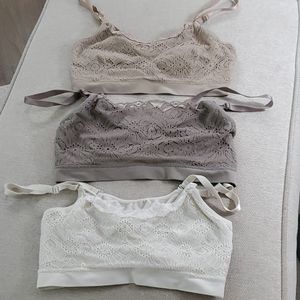 Coobie Bras Three in The  Set NWOT